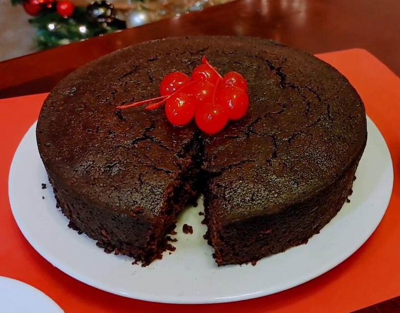 Traditional Jamaican Fruit Cake Recipe Jamaican Christmas Cake
